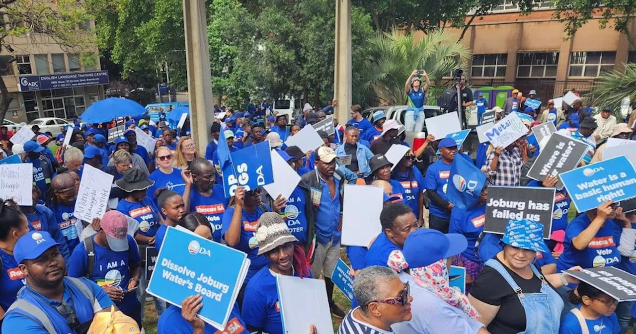 Democratic Alliance Submits Demands to End Johannesburg Water Crisis