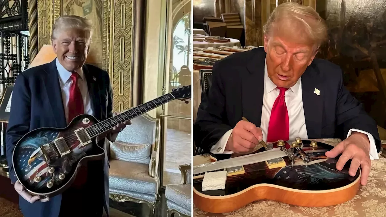 Gibson tar Trump Guitars till domstolen för kopiering av klassiska gitarrmodell