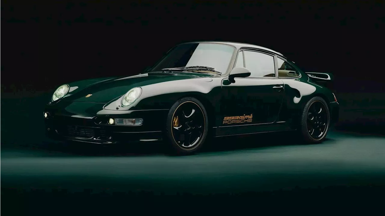 Murrig interiör i Porsches senaste restomod. Spill ej mjölk!