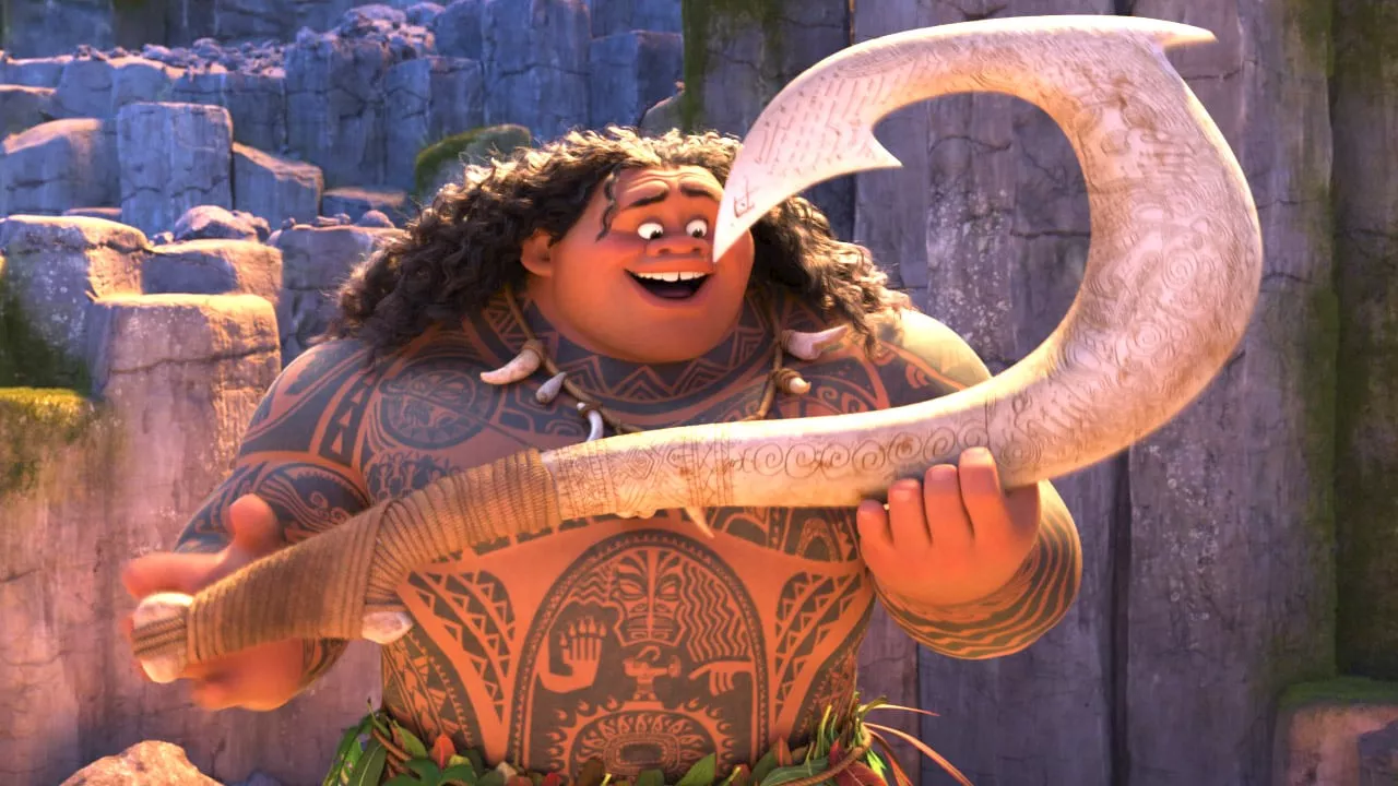 Dwayne Johnson spielt Maui in der Realfilm-Version von Vaiana 2