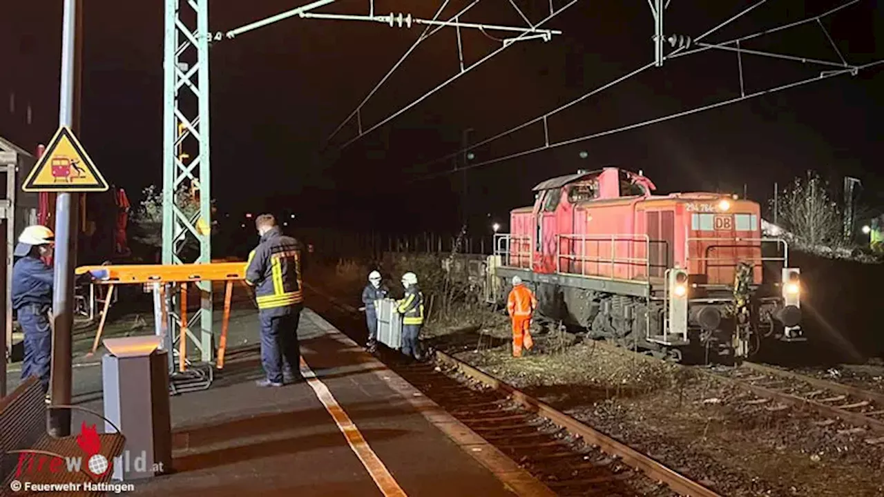 Hattingen Feuerwehr unterstützt bei außerggewöhnlichem Rettungsfall