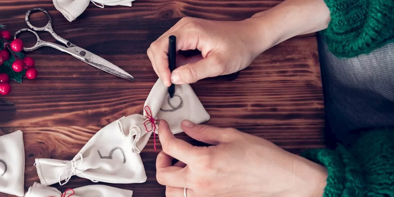 Weihnachten steht bald vor der Tür: Adventskalender selbst basteln: DIY-Varianten für jeden Geldbeutel