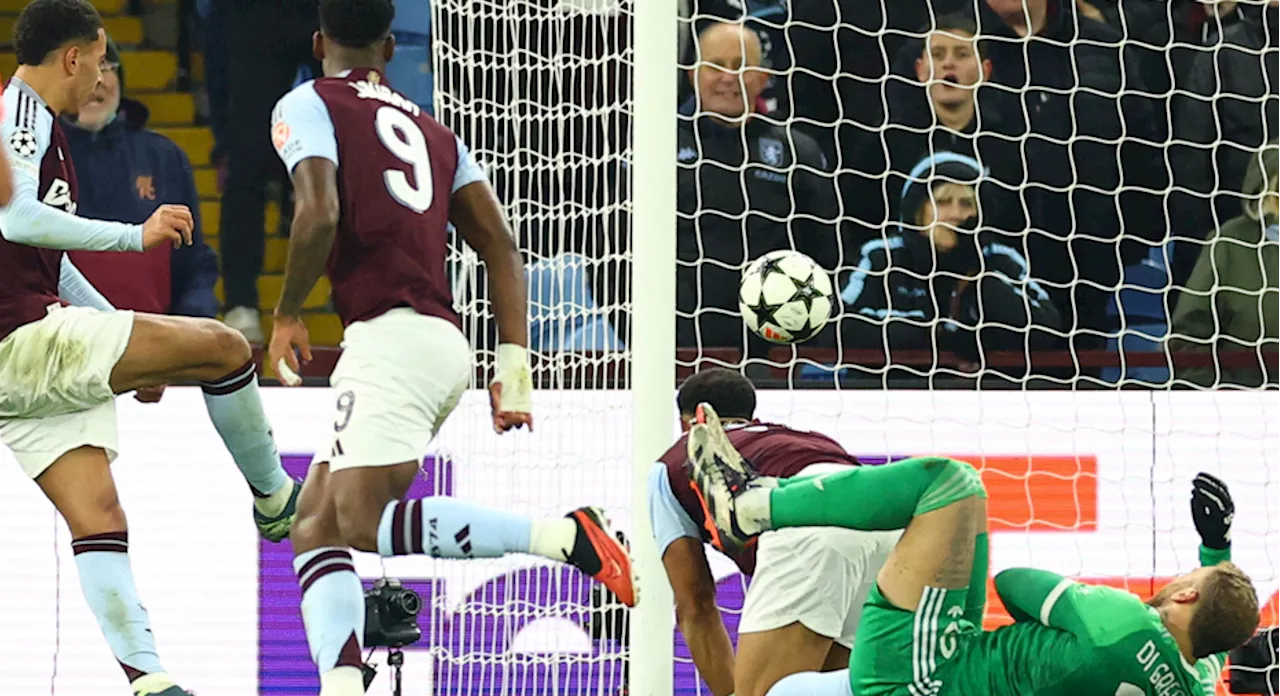 Aston Villa kämpar med Juventus i Champions League