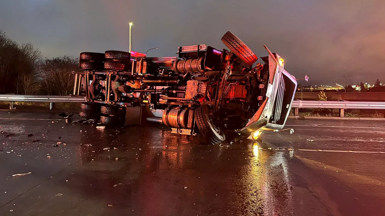 Driver charged with DUI, vehicular assault after semi-truck crash in Tacoma