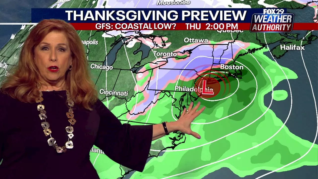 Philadelphia Thanksgiving forecast: Pleasant Wednesday ahead of Thursday rain, frigid weekend