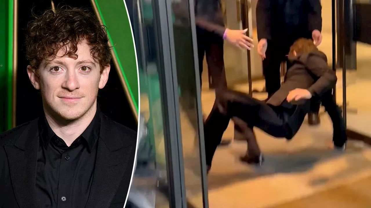 Ethan Slater Falls During 'Wicked' Premiere, Ariana Grande Takes Her Nonna to the Movies