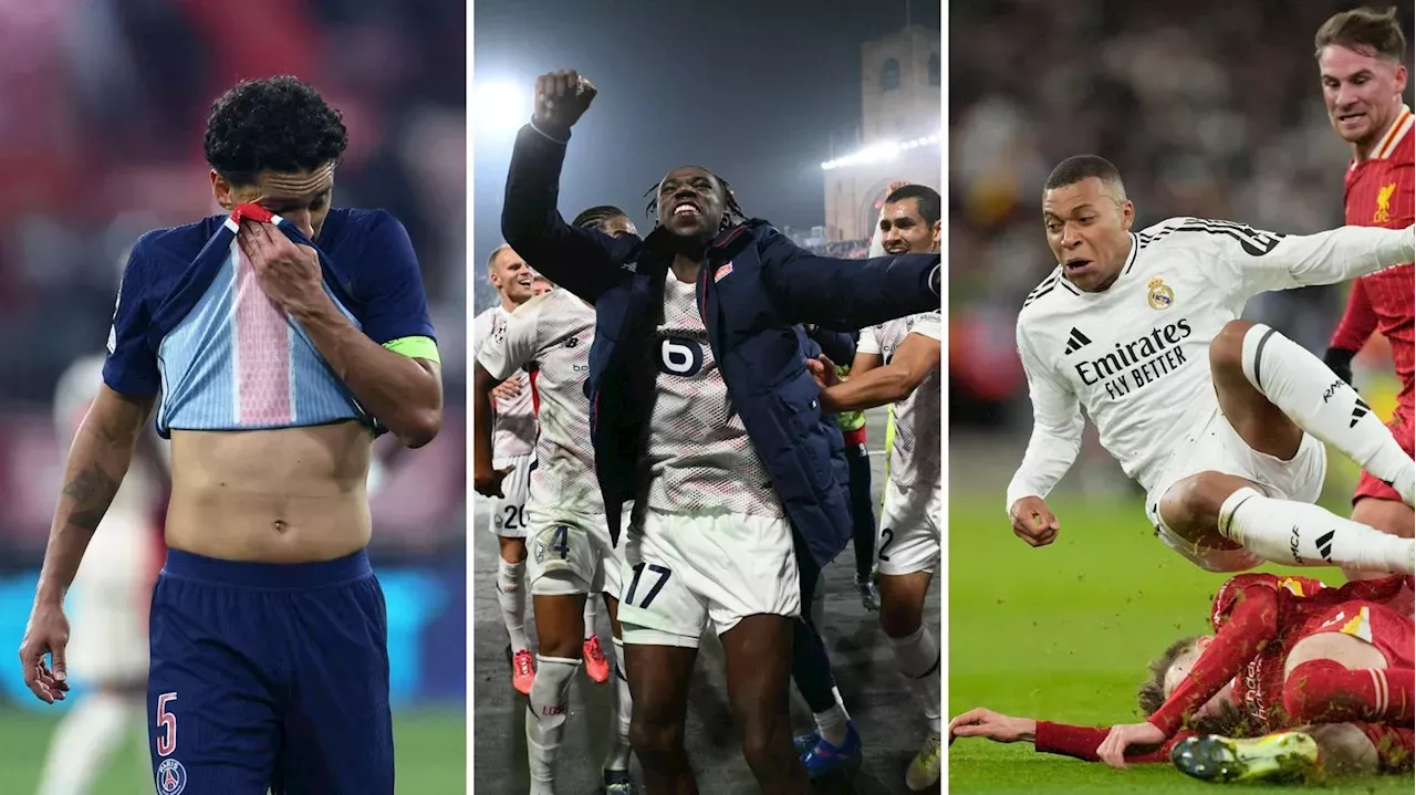 Ligue Des Champions Lille Encha Ne Le Psg S Enfonce Mbapp Se Rate