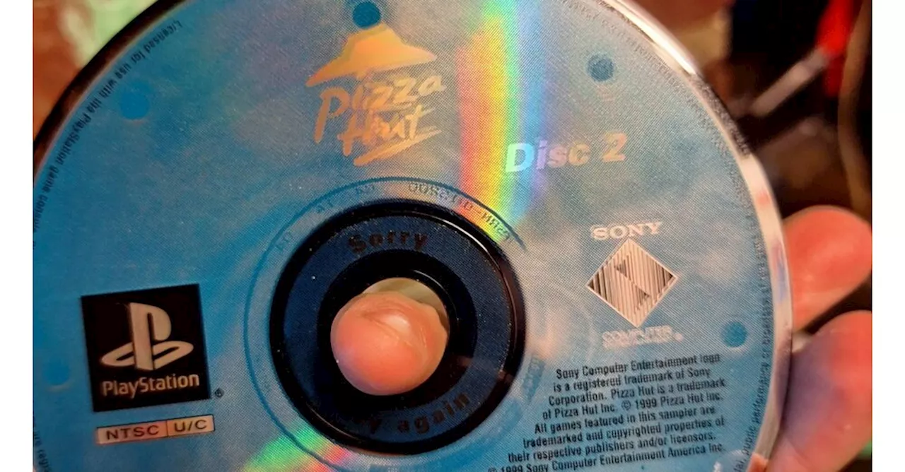 Überraschender Fund von Pizza Hut Demo-Disc in gebrauchter PS2