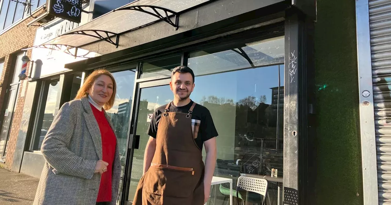 Ukrainian refugee sets up Glasgow cafe that's first of its kind in Scotland