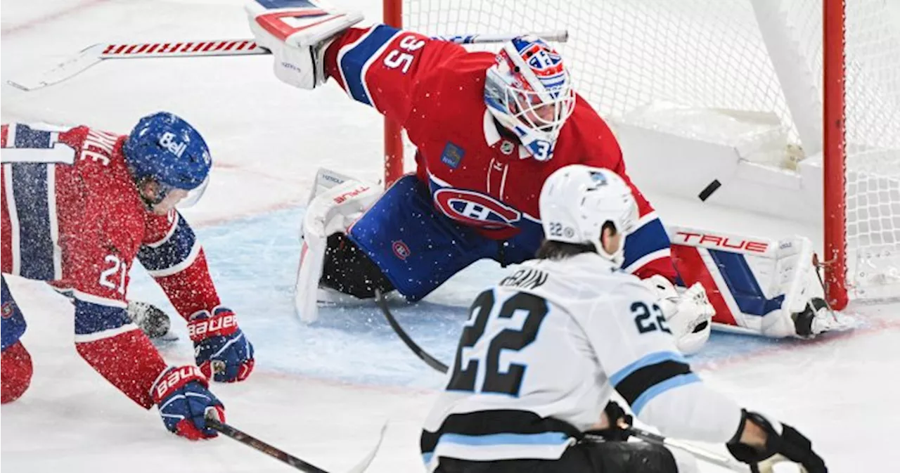 Jack McBain Scores as Canadiens Fall to Utah Hockey Club in Overtime