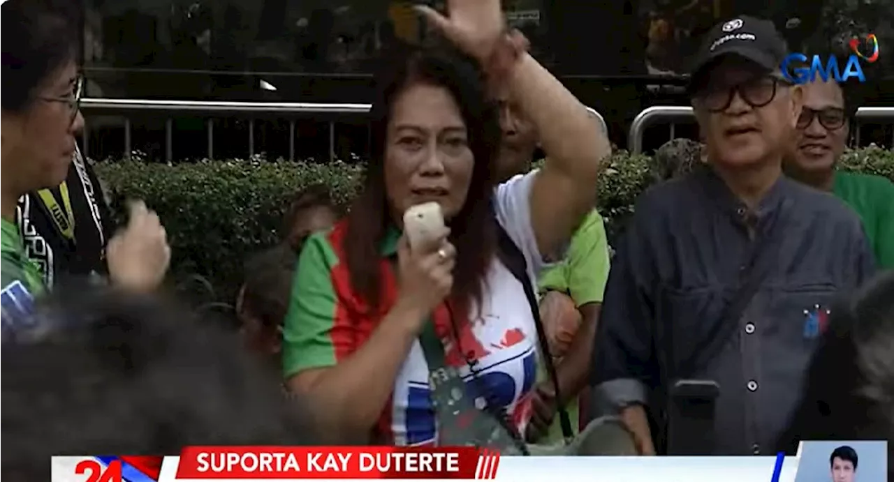 Duterte Supporters Gather at EDSA Shrine Amid Claims of Financial Incentives