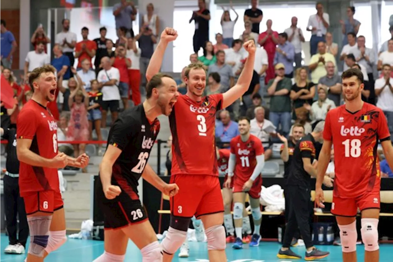 Belgische volleybalmannen beginnen het wereldkampioenschap tegen Oekraïne