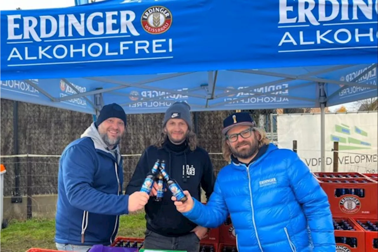 Go Dare ve Weynants, 2025 Trailruns Série için Erdinger Alkoholfrei'i