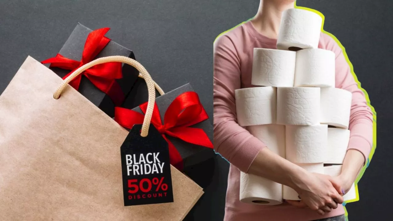 Black Friday en Amazon: el papel higiénico, jabón para ropa y limpiadores con grandes descuentos