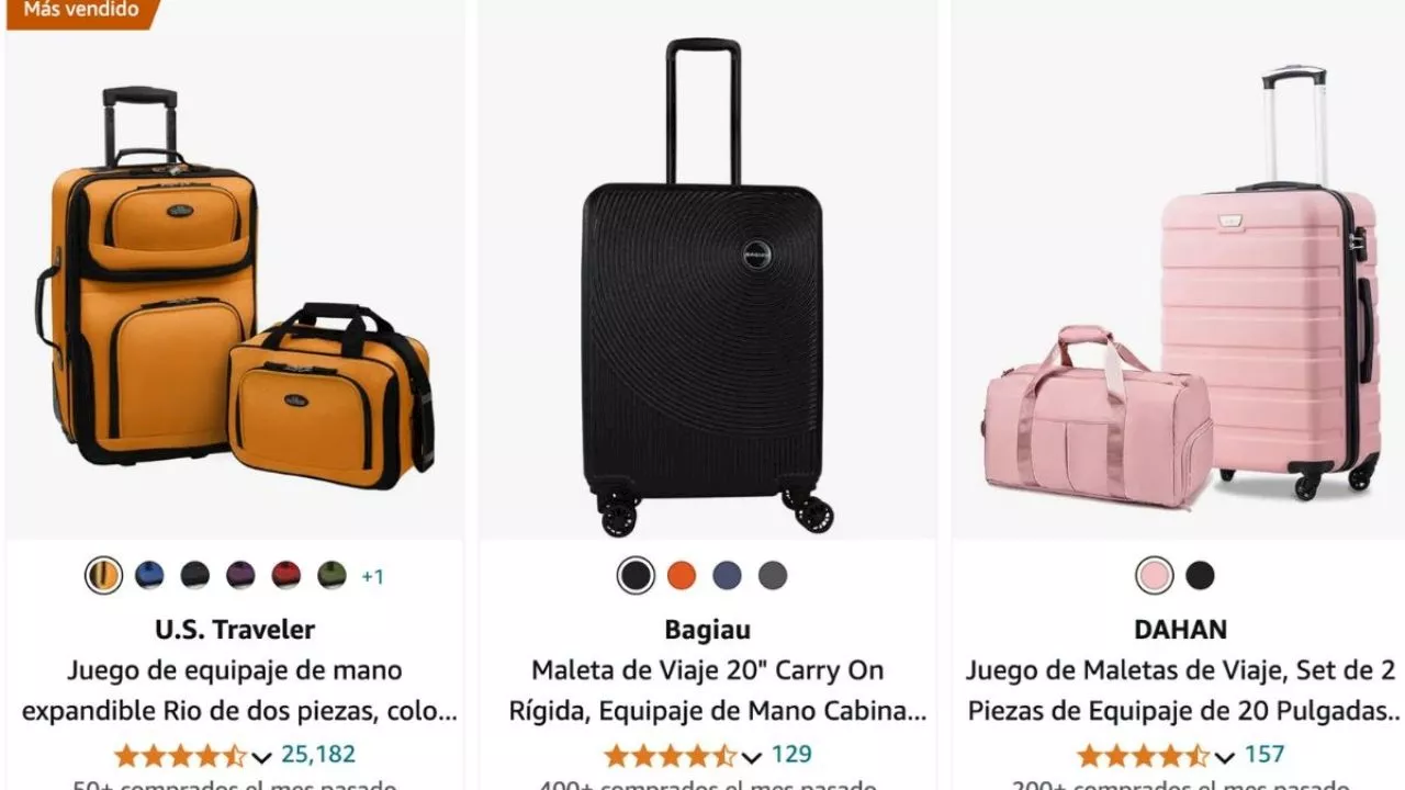 Black Friday en Amazon: laps y maletas con hasta el 50 por ciento de descuento