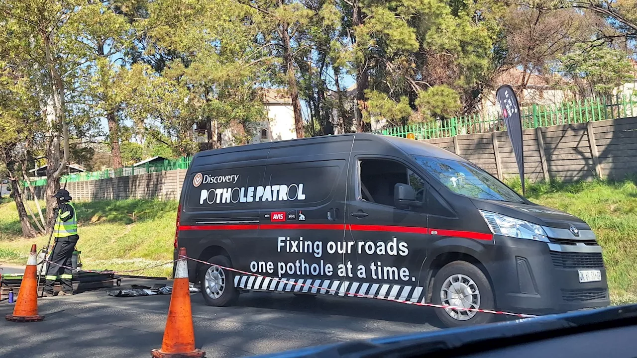 Discovery fixed 260 000 potholes in Joburg over past three years