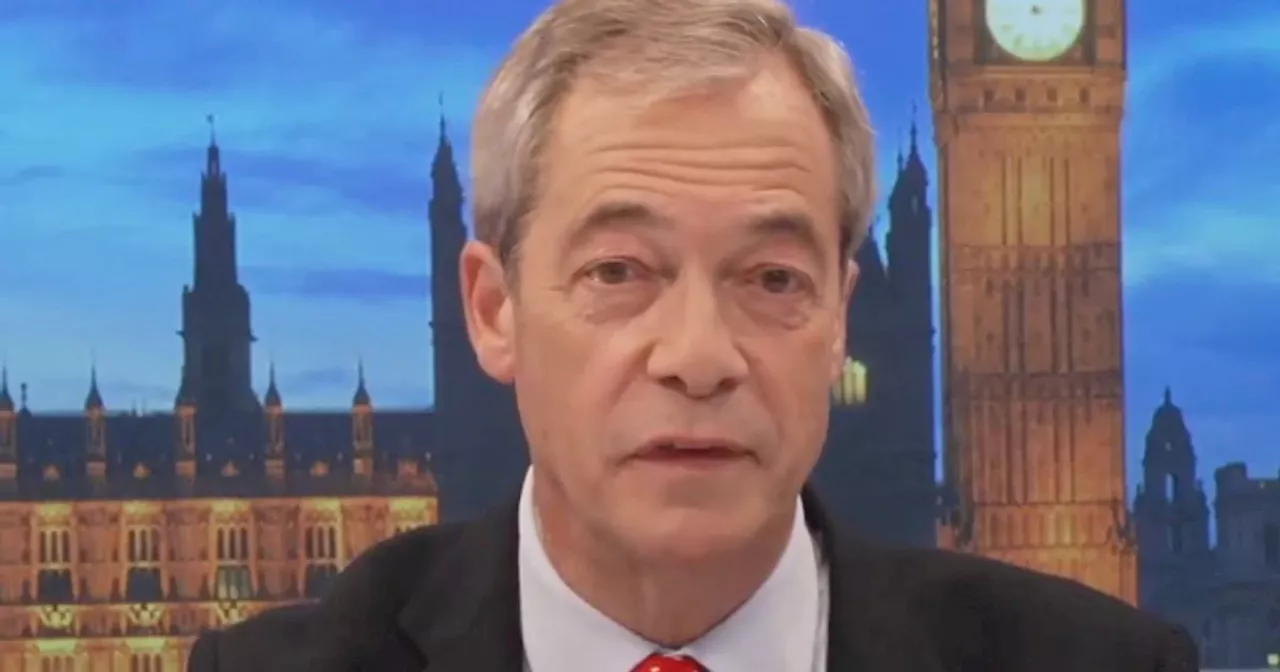 Nigel Farage Admits He Missed Smoking Ban Vote To Present GB News Show