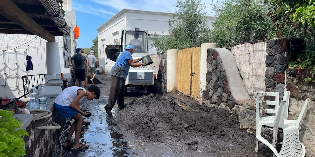 A Stromboli si teme la prossima alluvione