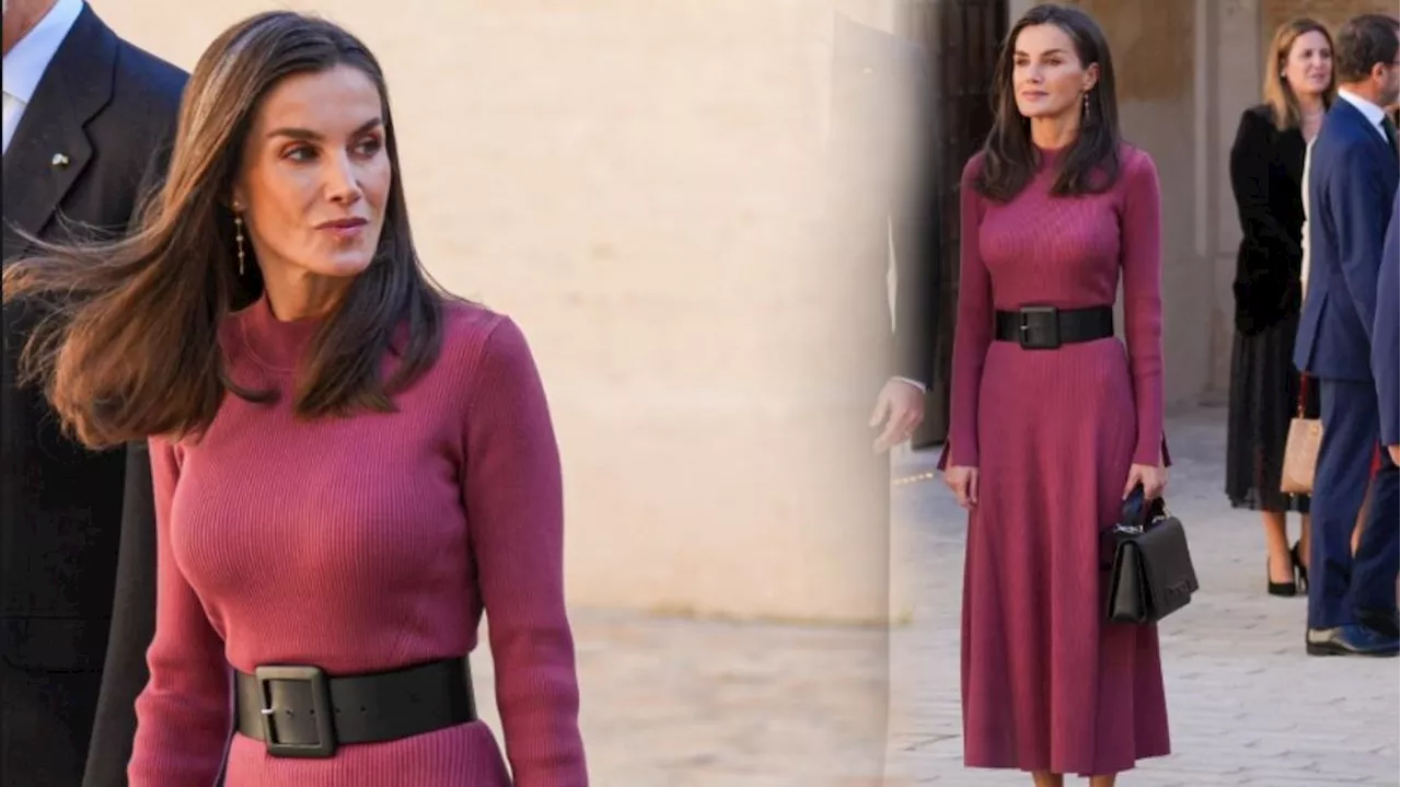 La reina Letizia luce un vestido de una tienda de Algemesí, afectado por la DANA