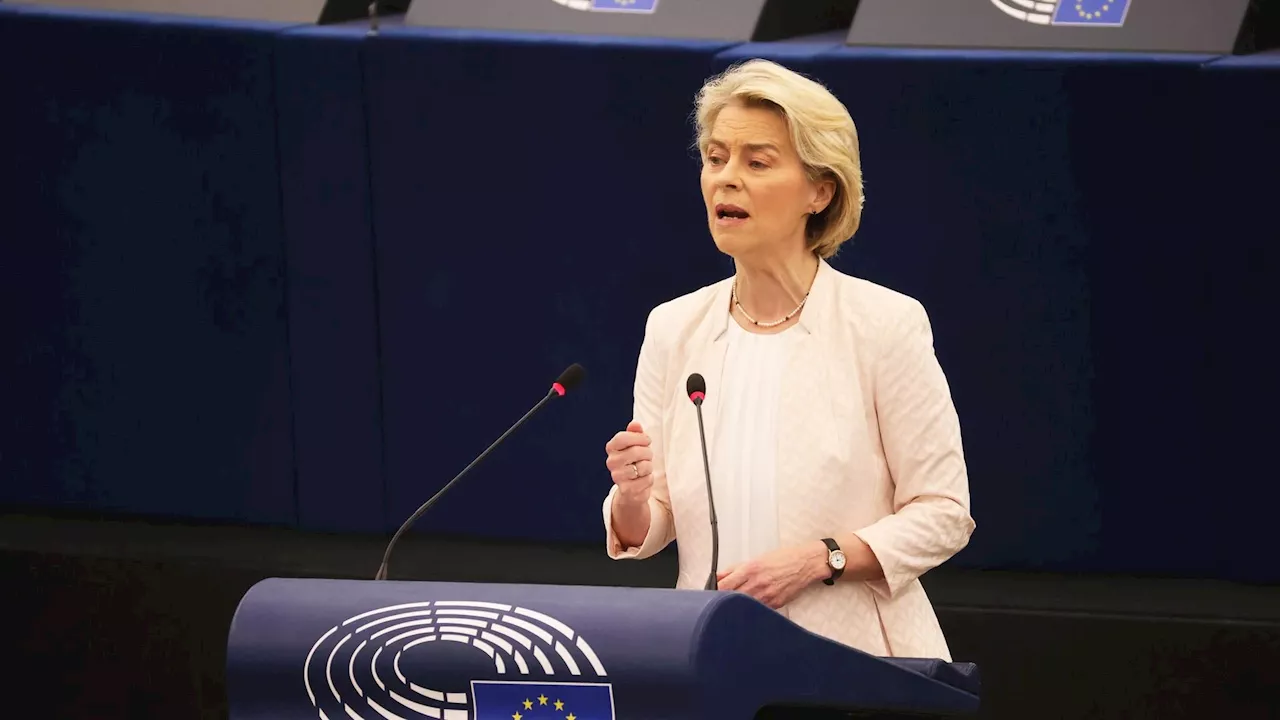 Ursula Von der Leyen logra la aprobación de la Eurocámara