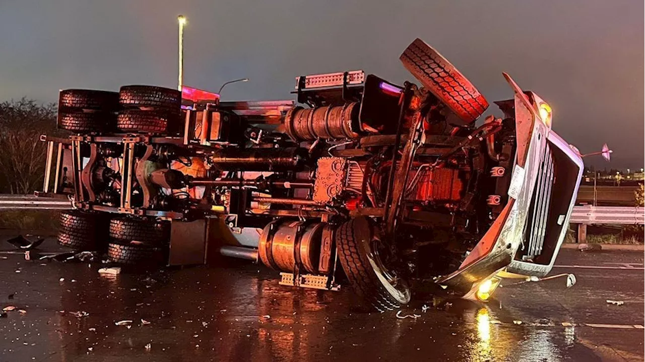 Semi driver arrested for DUI in Tacoma rollover tests nearly 5 times state's legal limit