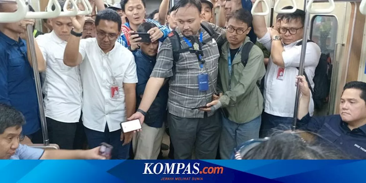 Bareng Erick, Ara Tinjau Apartemen TOD yang Nempel Stasiun Depok