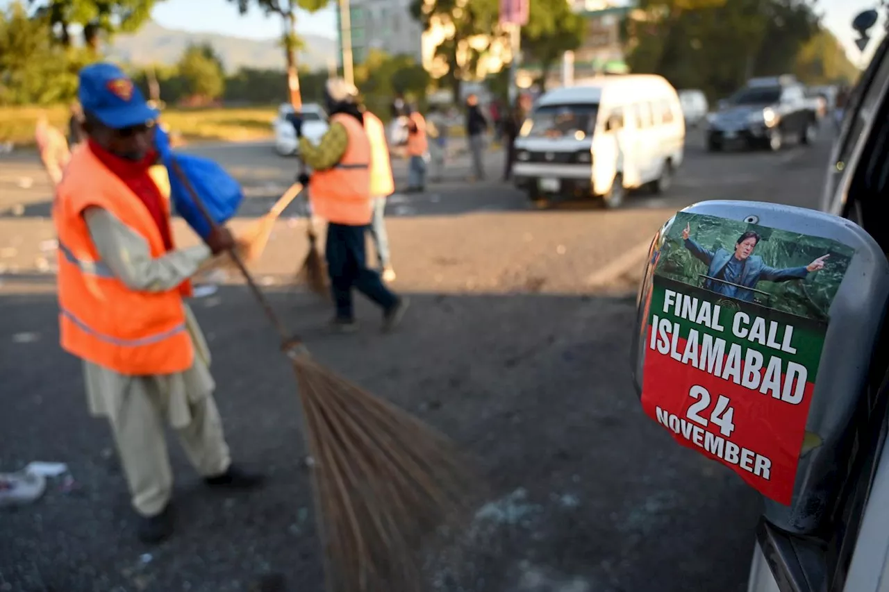 A Islamabad, l'opposition dispersée après sa démonstration de force