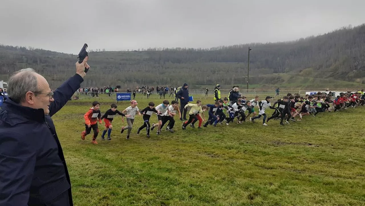 2 500 jeunes au cross départemental de l’Aveyron dans la Découverte de Decazeville