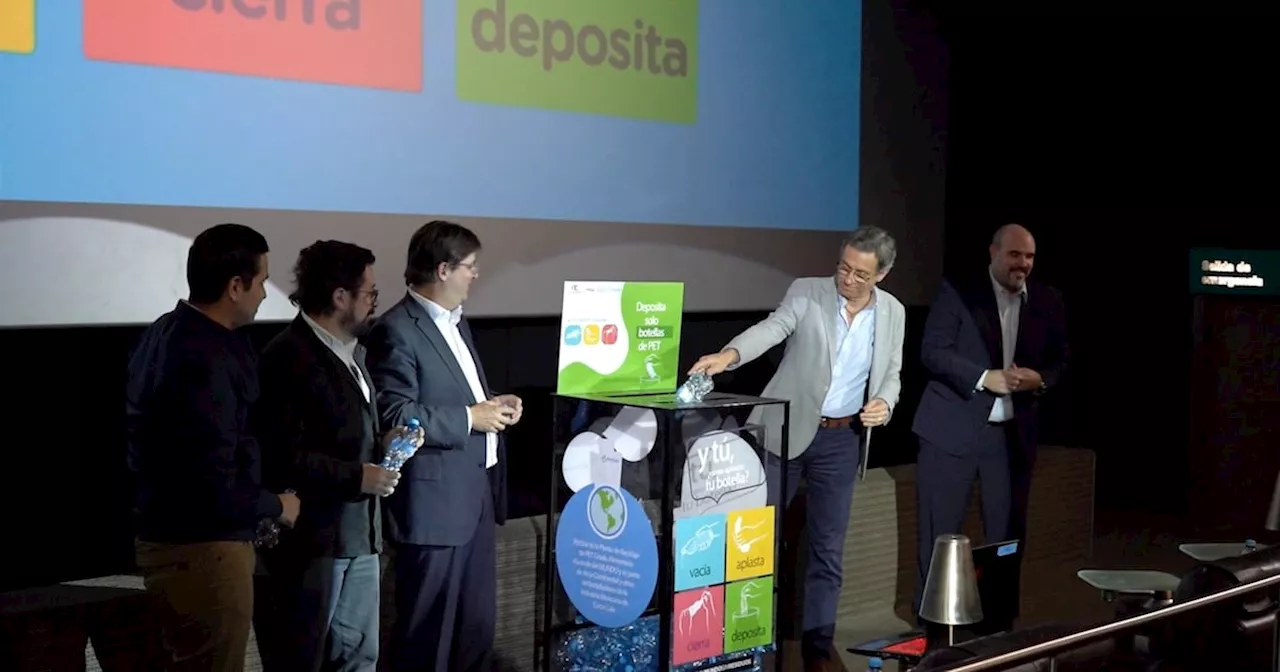 Arca Continental y Cinépolis impulsan el reciclaje de PET en Monterrey