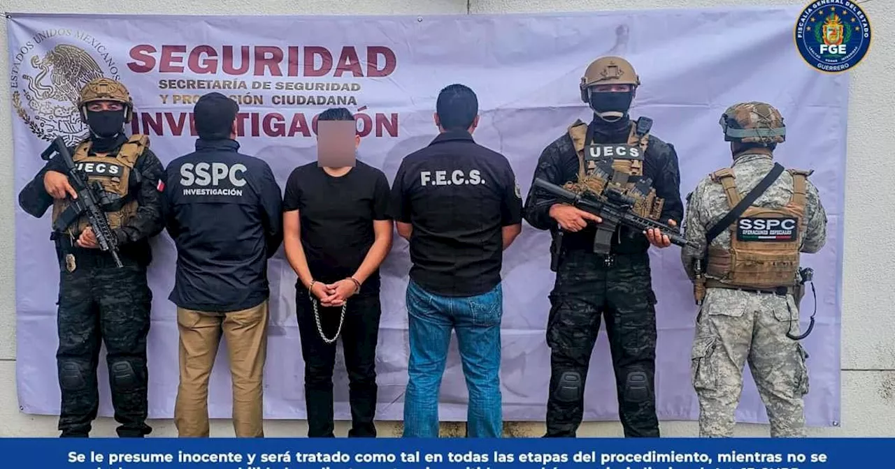 Detienen en Tijuana a expolicía de Taxco de Alarcón por secuestro agravado