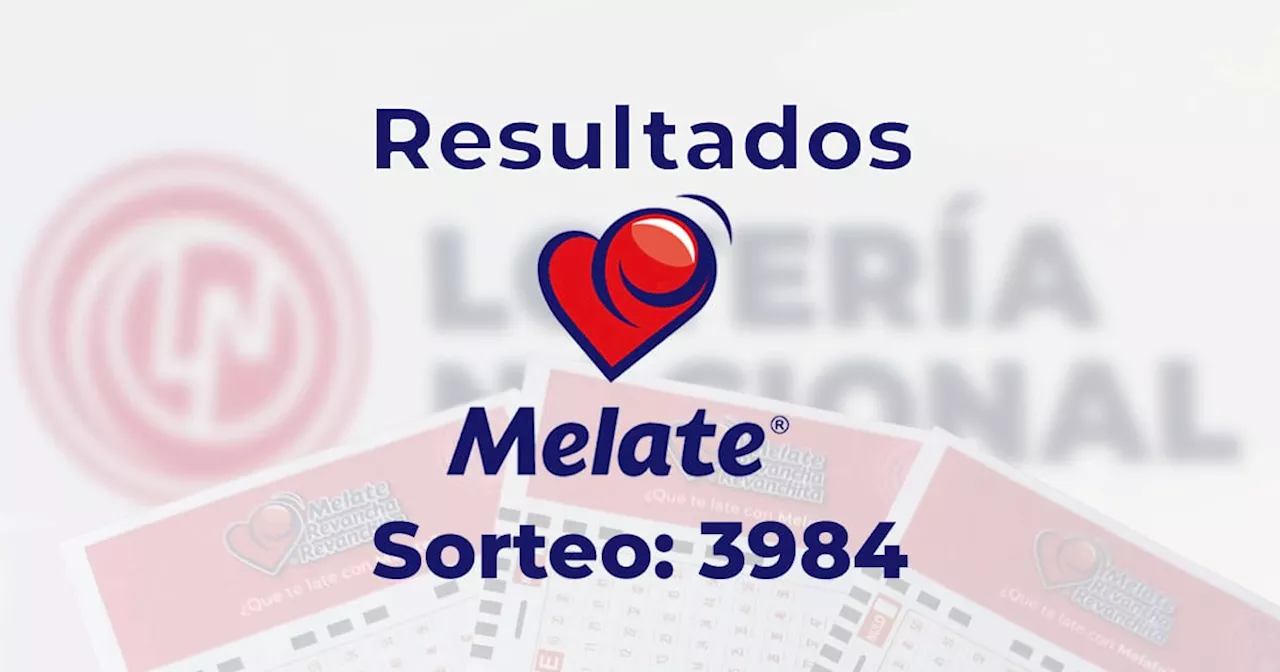 Resultados del Melate, Revancha y Revanchita 3984 del 27 de noviembre del 2024