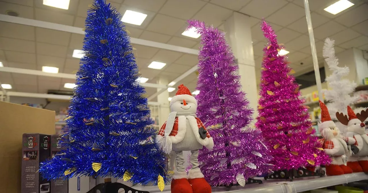 Los precios de Navidad: desde $25 mil hasta $350 mil por un árbol decorado