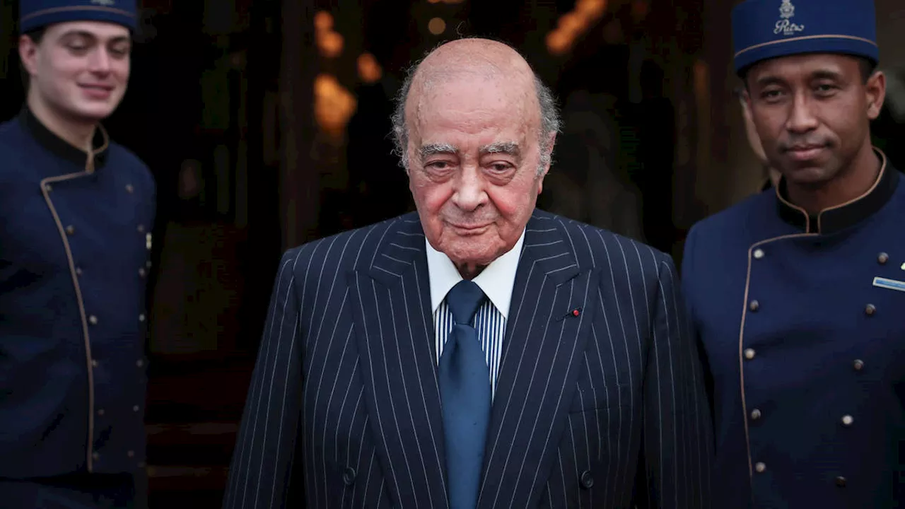 Criminal probe launched into more than five 'fixers' of Mohamed Al Fayed sex abuse