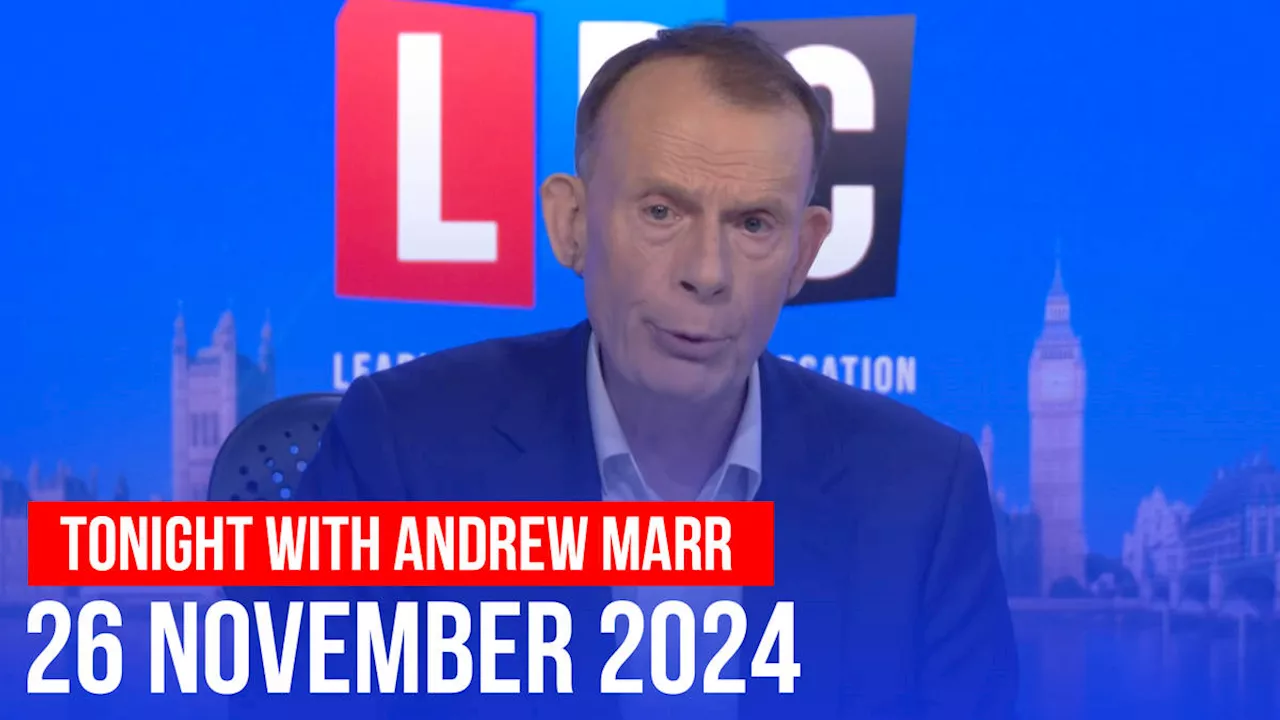 Andrew Marr Discusses Tax, Inequality, and Political Affairs with Leading Figures