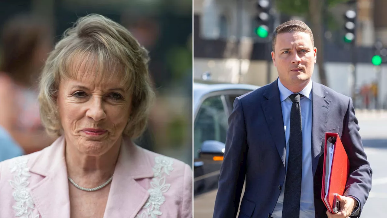 'Wes Streeting has disappointed me': Esther Rantzen hits out at Health Secretary over assisted dying