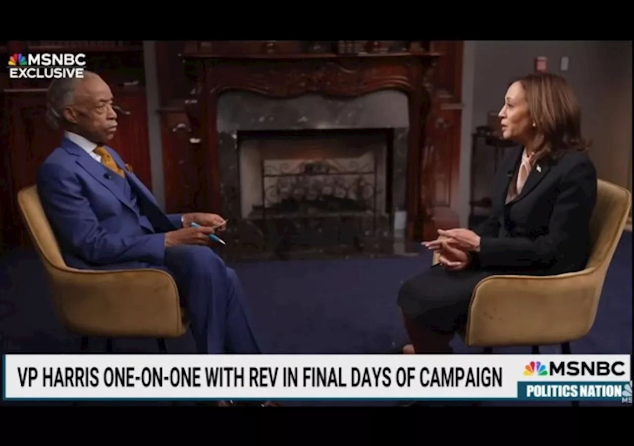 Report: MSNBC ‘Unaware’ of Kamala Harris Campaign’s $500,000 Donation to Al Sharpton’s Org Prior to October Interview