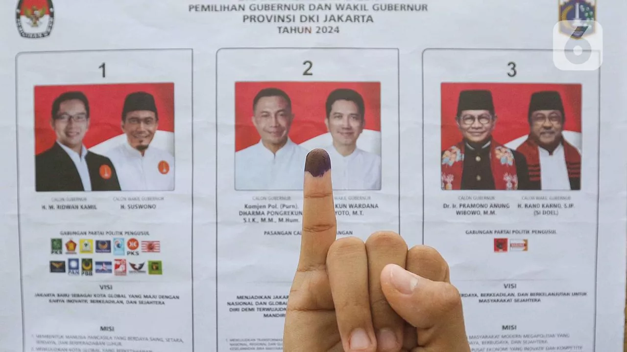 Charta Politika Indonesia Sebut Partisipasi Pemilih Jakarta di Pilkada 2024 Alami Penurunan