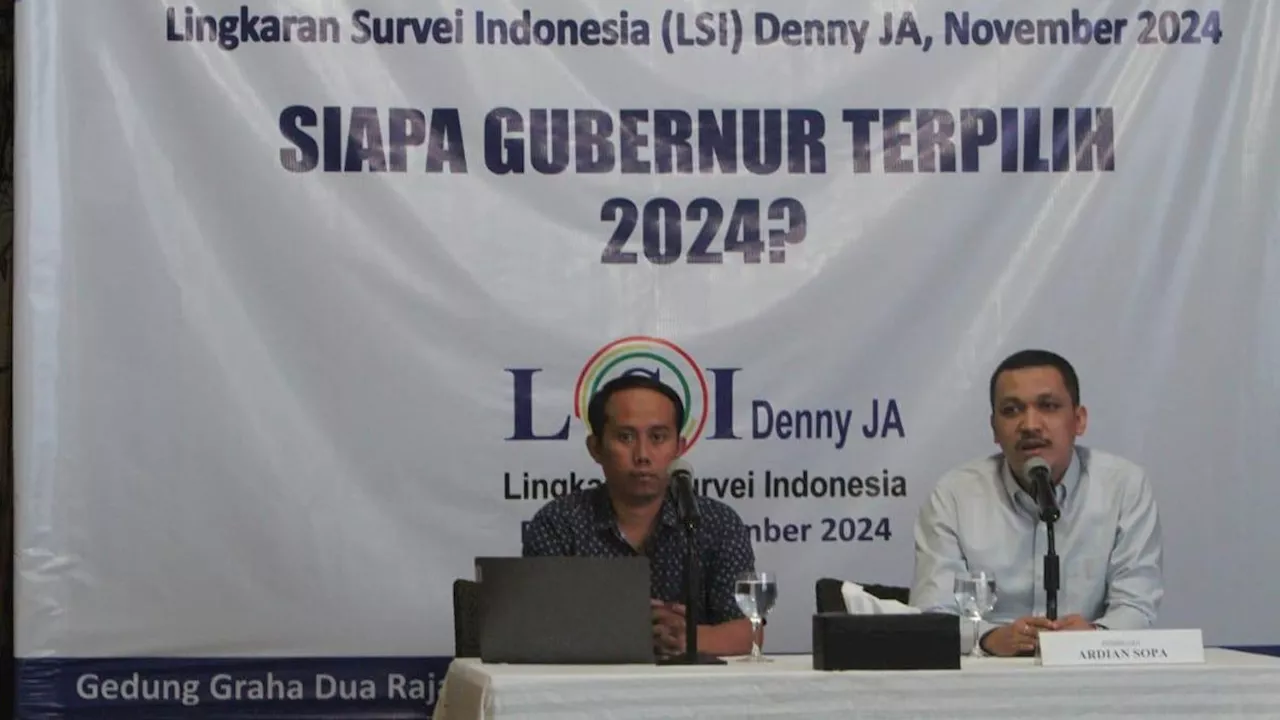 Data Hitung Cepat Rampung, LSI Denny JA Belum Pastikan Pilkada Jakarta Bakal Satu atau Dua Putaran