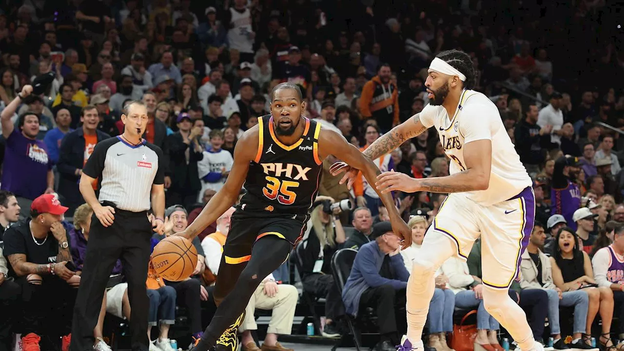 Durant dan Beal Kembali, Suns Hadiahi Lakers Kekalahan Pertama di NBA Cup 2024