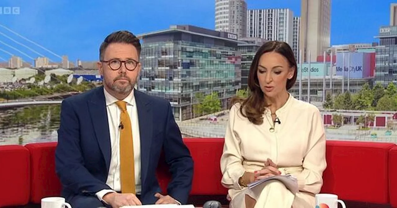 BBC Breakfast's Jon Kay pauses to deliver 'upsetting' warning to viewers