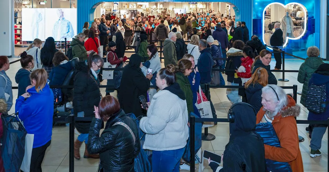 Huge queues as Greater Manchester's newest Primark throws open its doors