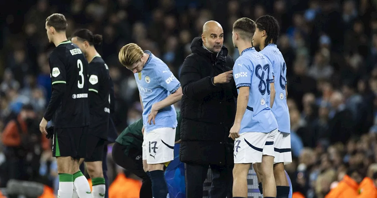 Moment Pep started thinking about Liverpool vs Feyenoord