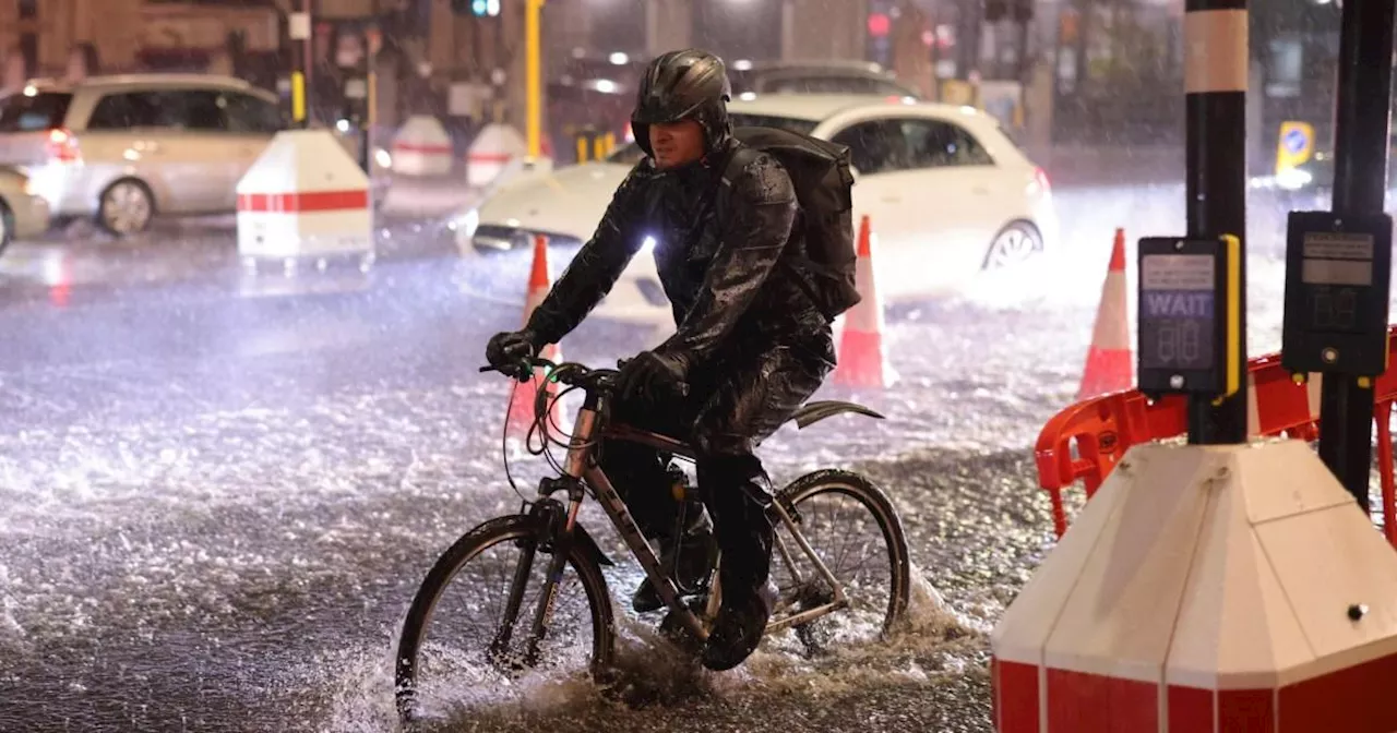 Storm Conall hits UK with heavy rain and almost 100 flood warnings