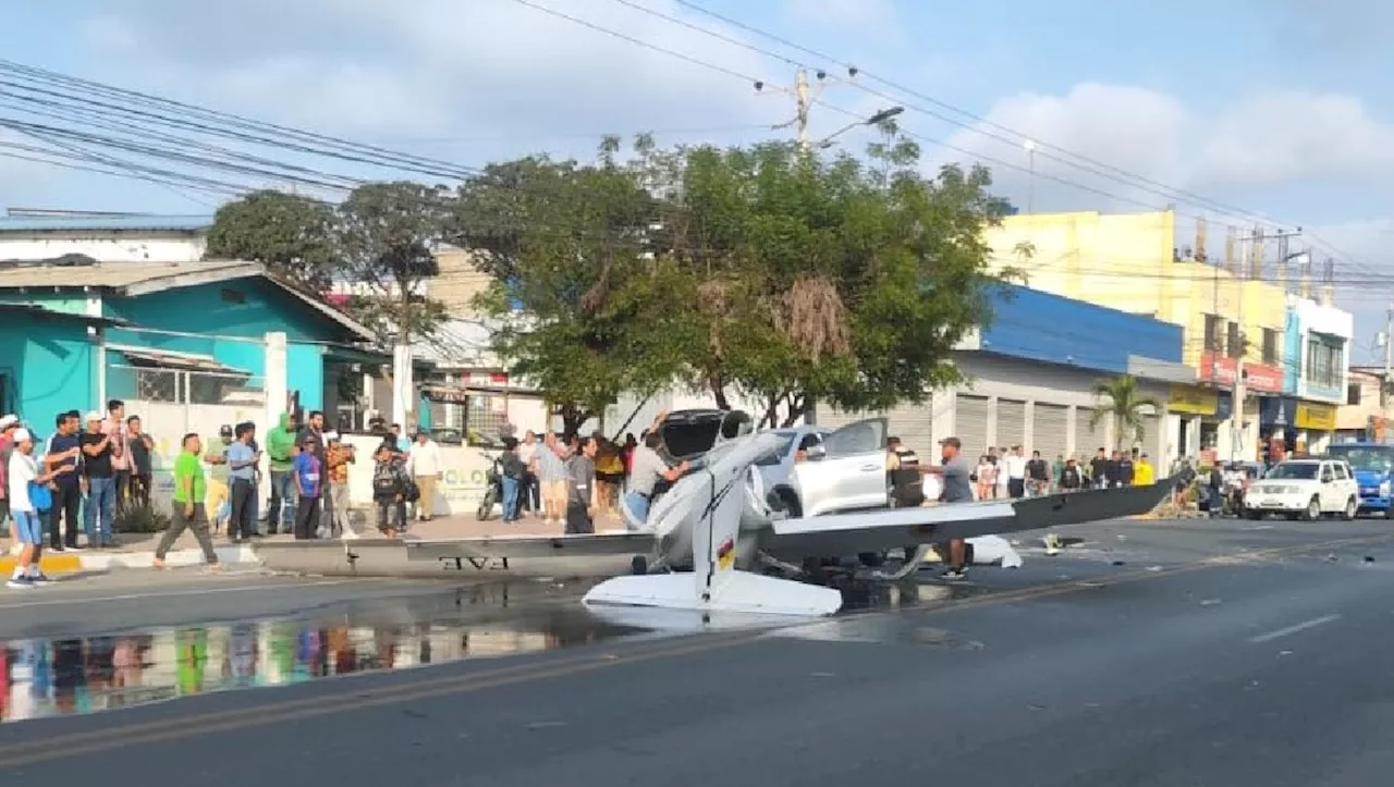 Accidente de avioneta militar deja dos muertos y dos heridos en Ecuador