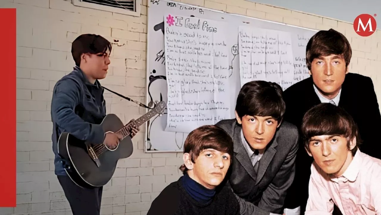 Con su guitarra y amor a The Beatles, profesor lagunero enseña inglés