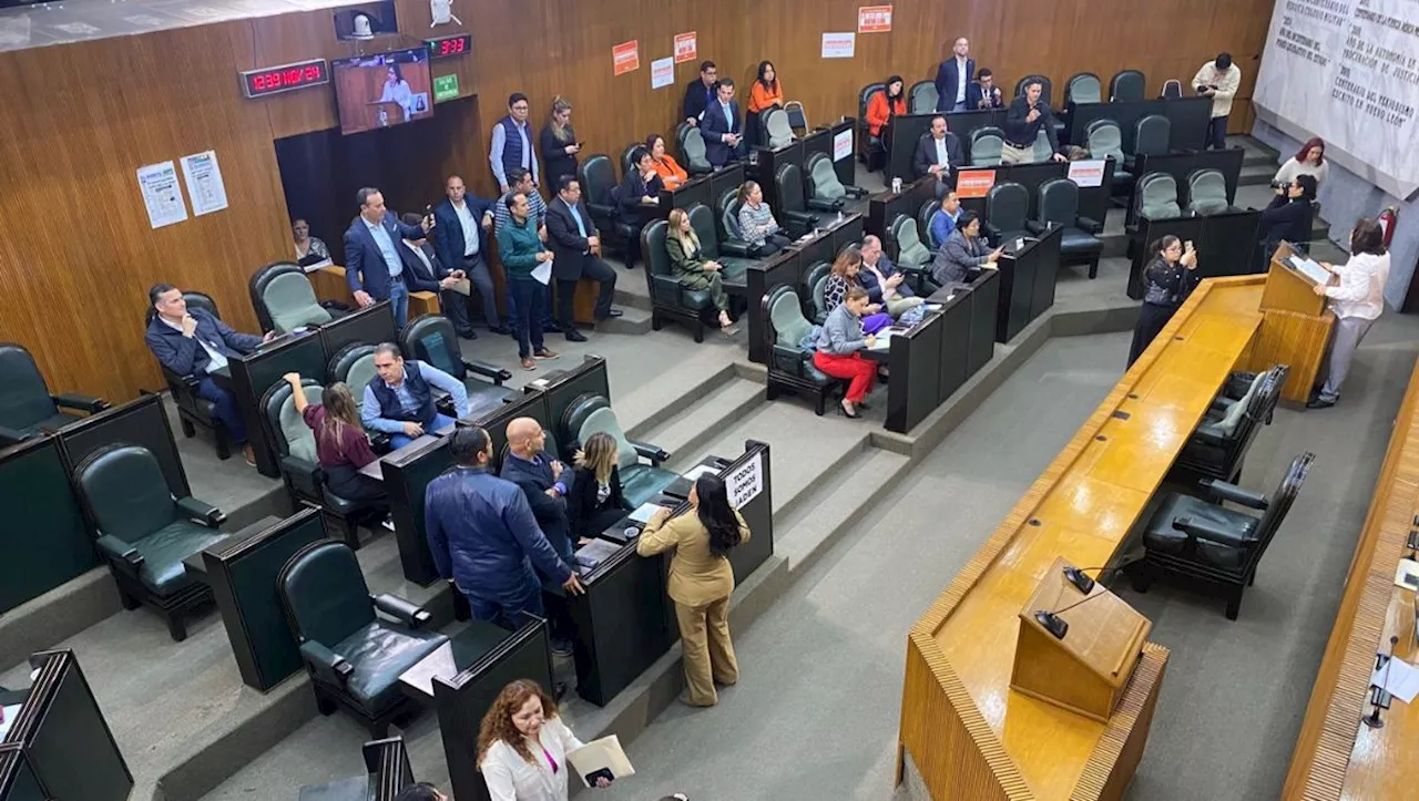 Diputadas de MC discuten a gritos con PRI y PAN en Congreso de NL