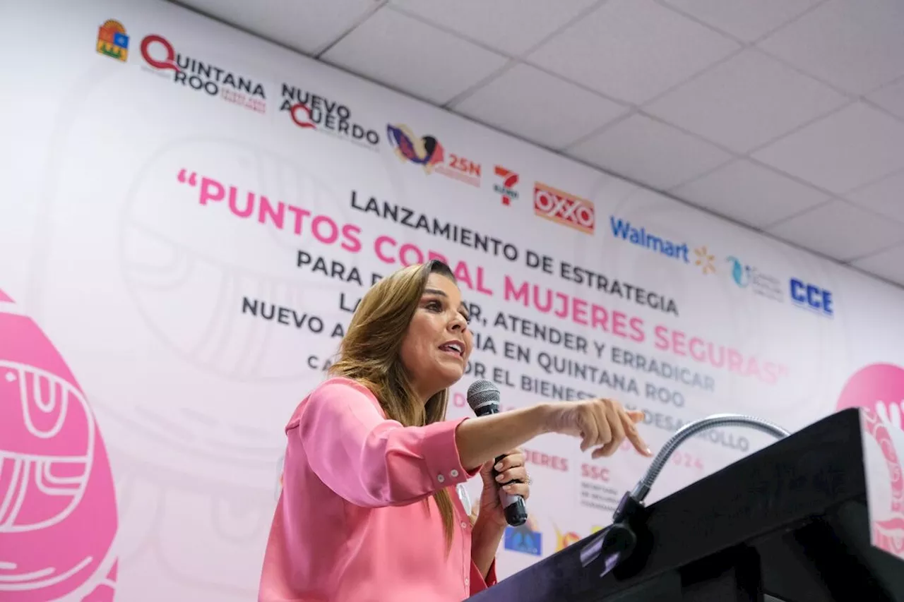 Lanzamiento de la Estrategia 'Puntos-Mujeres Seguras' en Quintana Roo