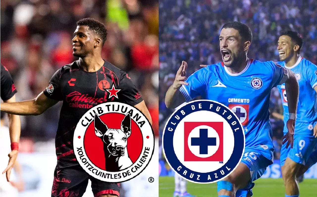 Tijuana Vs Cruz Azul A Qu Hora Y D Nde Ver Partido Hoy De La Ida De Los Cuartos De Final De