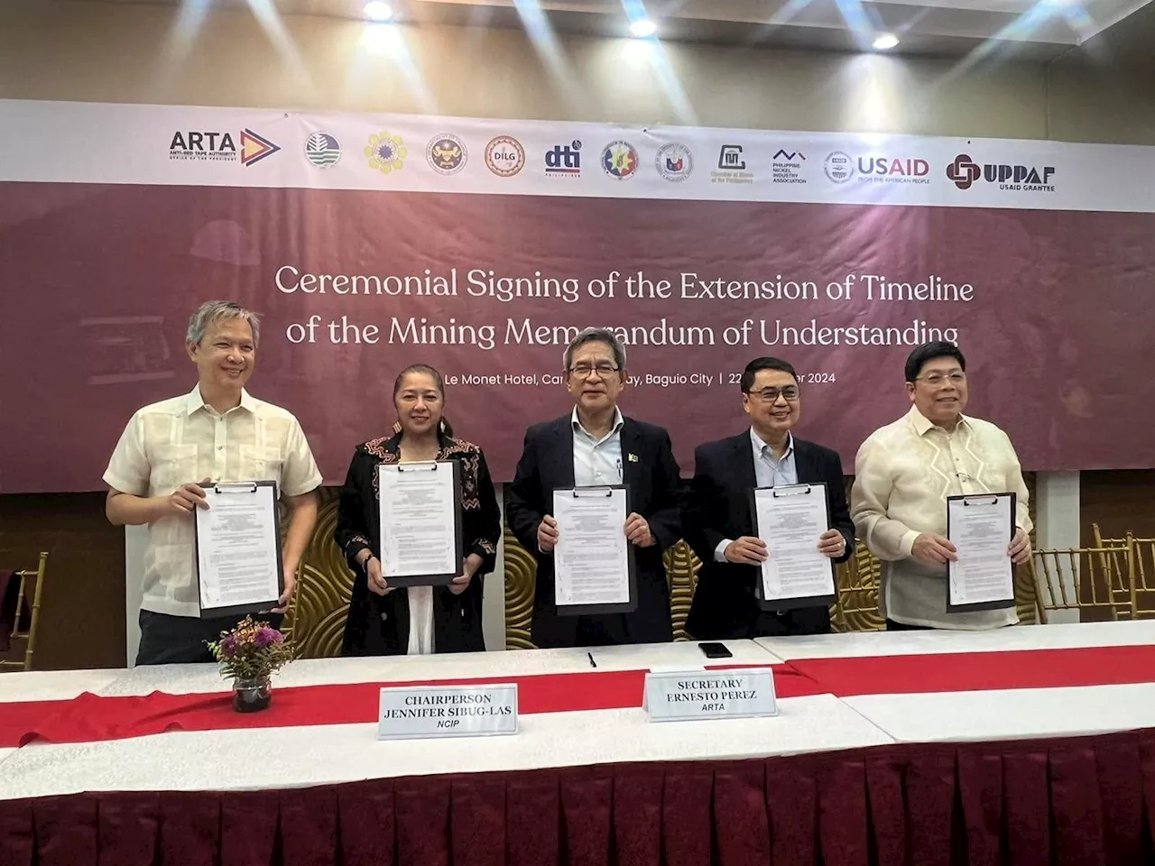 ARTA, gov’t agencies extend MOU to promote responsible mining