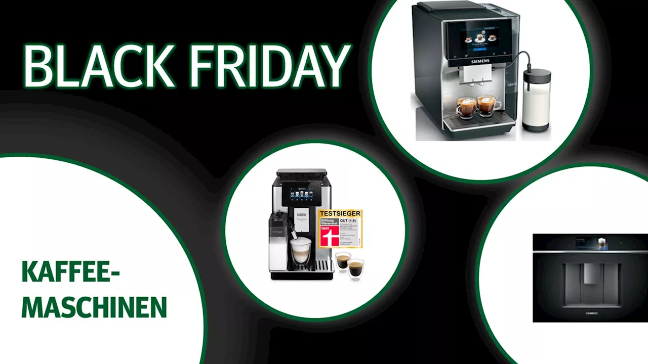 Kaffeevollautomat am Black Friday: Top-Deals und beste Angebote